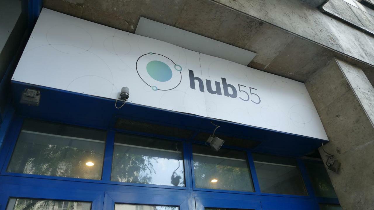 Hub55 Co-Working Hostel Budapest Kültér fotó